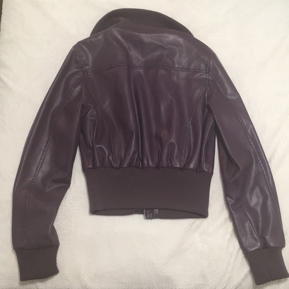 Spring bomber jacket. Seductions. Size US L. Purple. Used, very good condition. - Picture 8 of 10